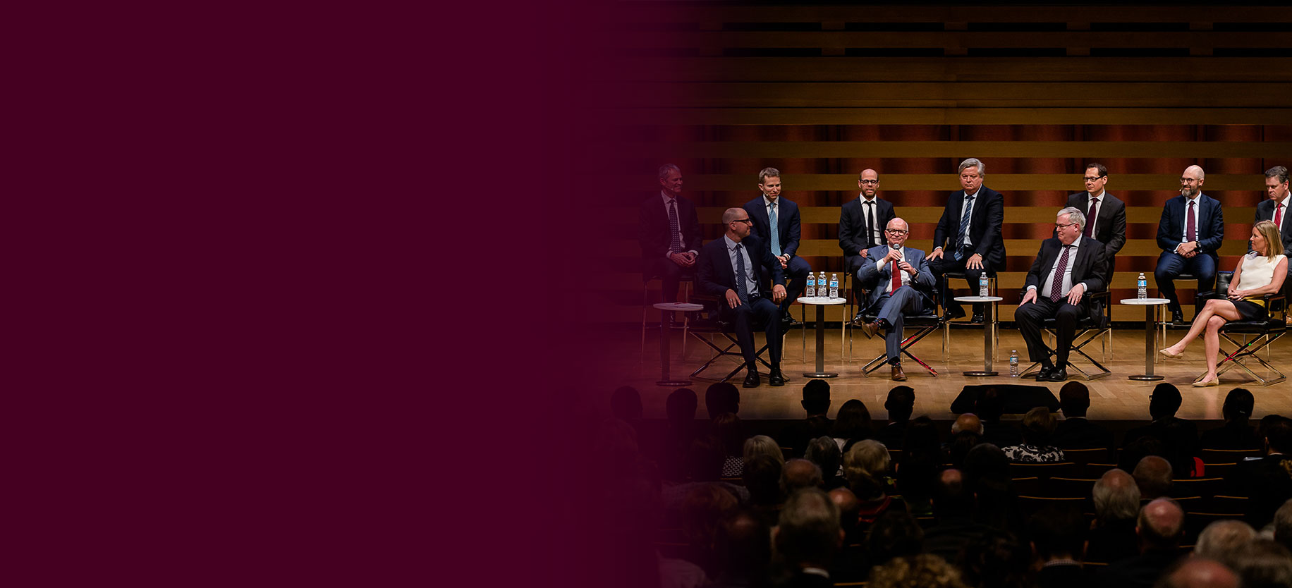 Burgundy Portfolio Managers onstage at the Burgundy Forum