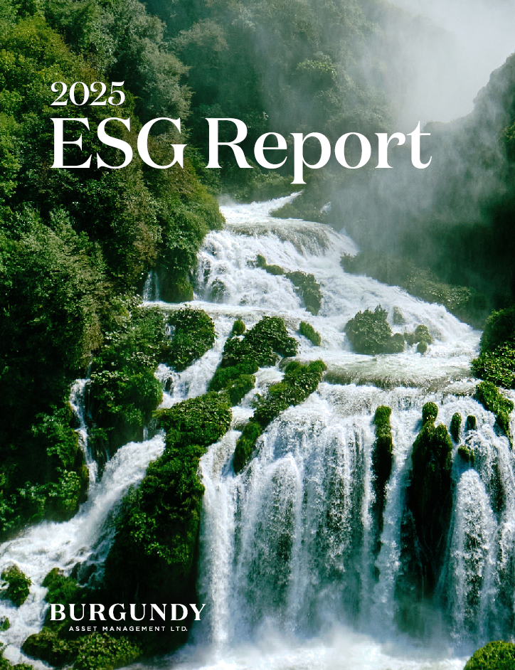 Cover of the 2025 ESG Report