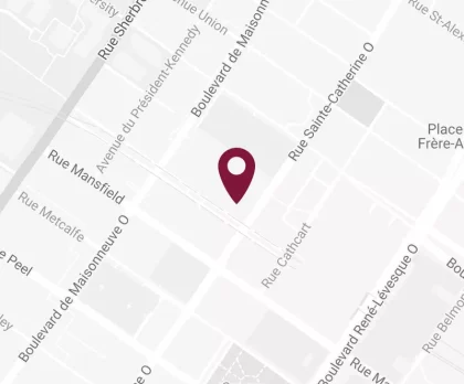 Burgundy Asset Montreal office on Google Maps
