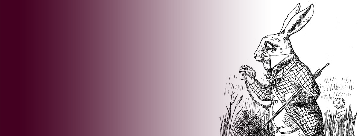 The White Rabbit from Alice in Wonderland
