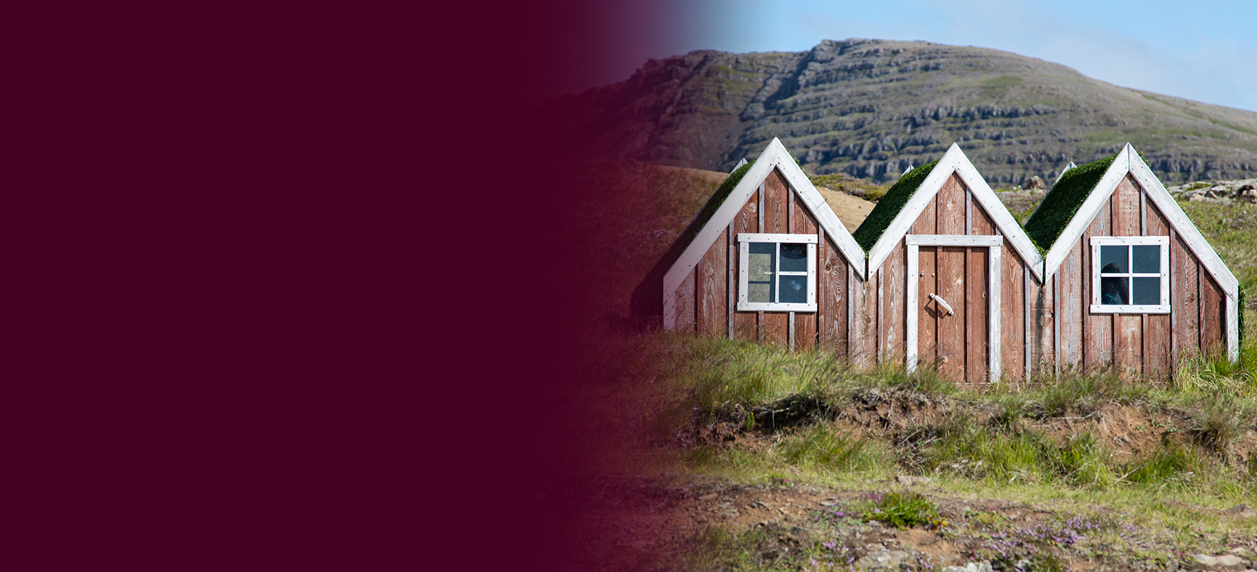 Icelandic elf houses