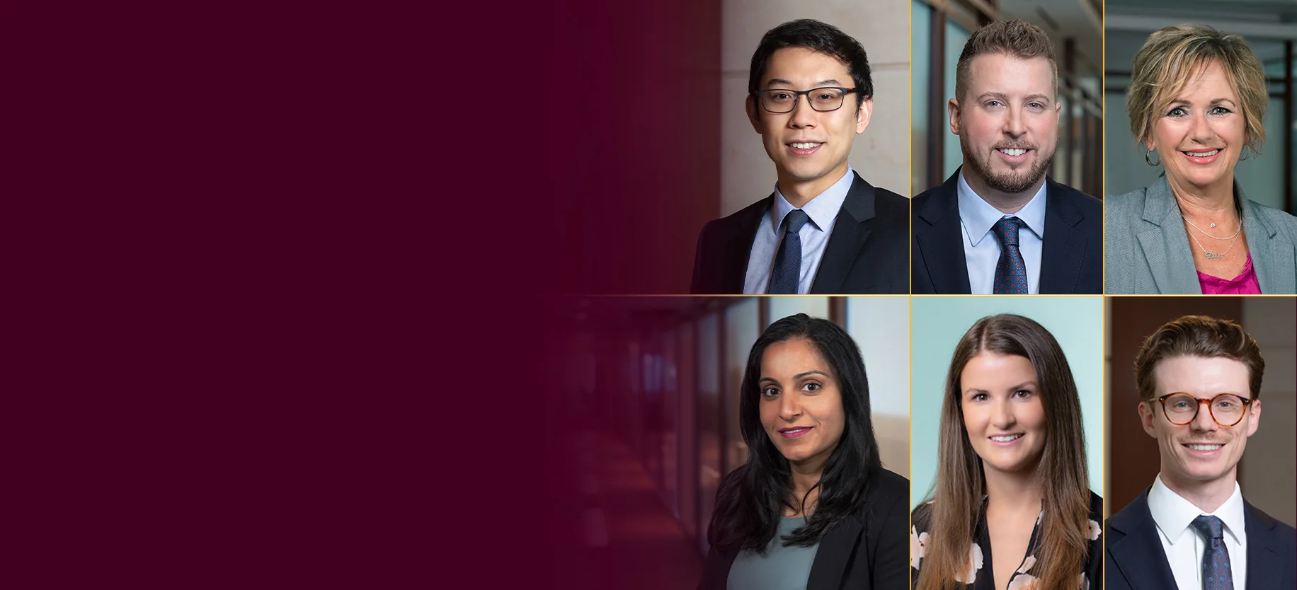 David Hao, Daniel Perrault, Della Langley, Gurpreet Kataure, Hayley Conacher, Kyle Stolys