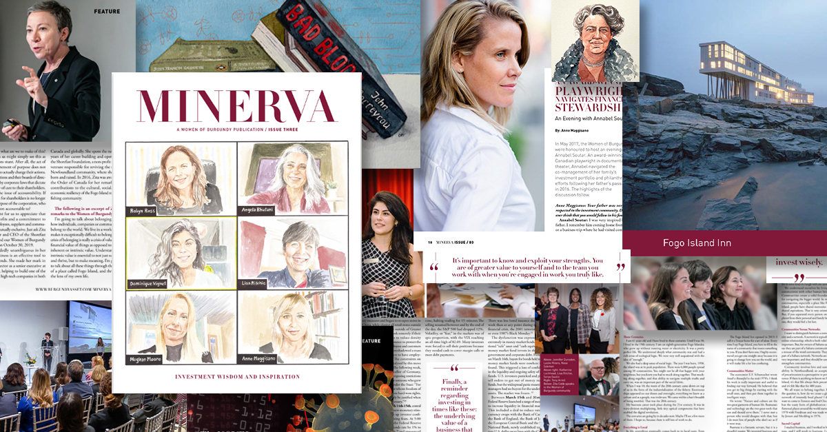 Pages from Minverva magazine, issue 3