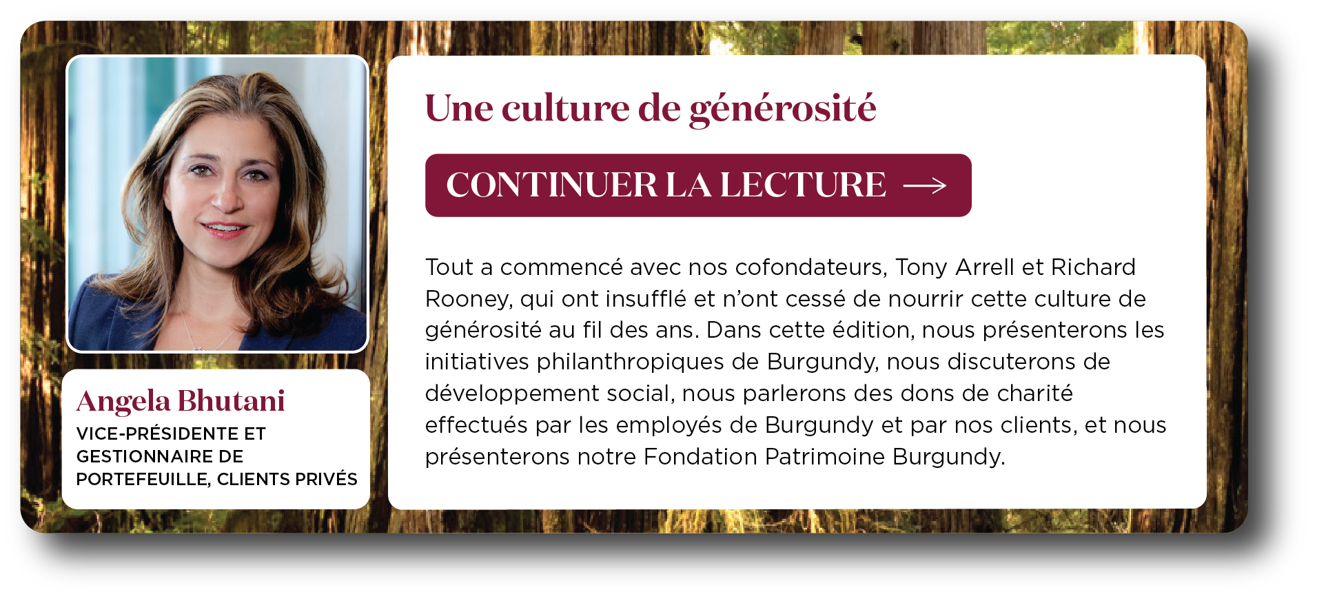 FR-Button Une culture de generosite-Read More
