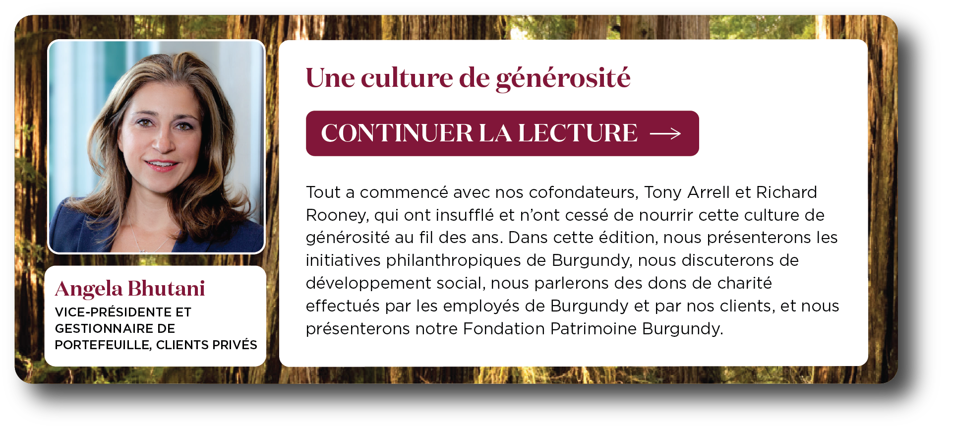 FR-Button Une culture de generosite-Read More