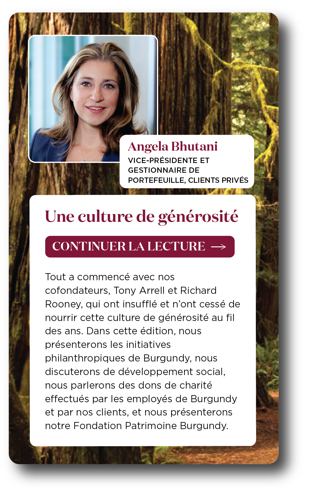 FR-Button Une culture de generosite-Read More