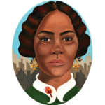 Mary Ann Shadd Cary; original portrait by Shantel Miller