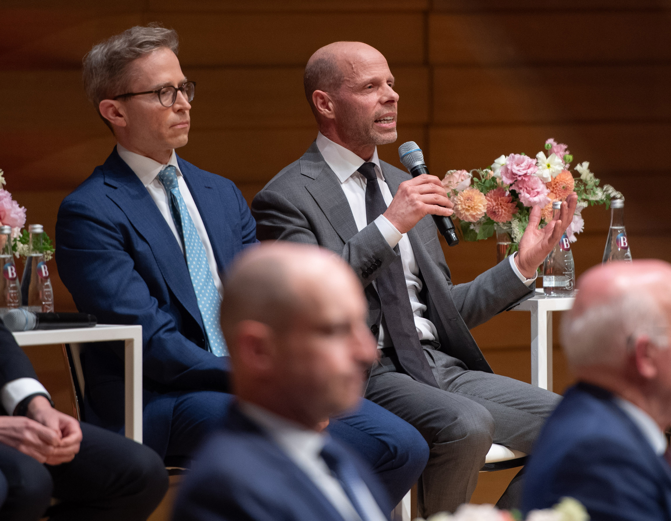 David Vanderwood prenant la parole lors du Forum Burgundy