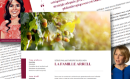 Collage of Articles from Burgundy's Views & Insights