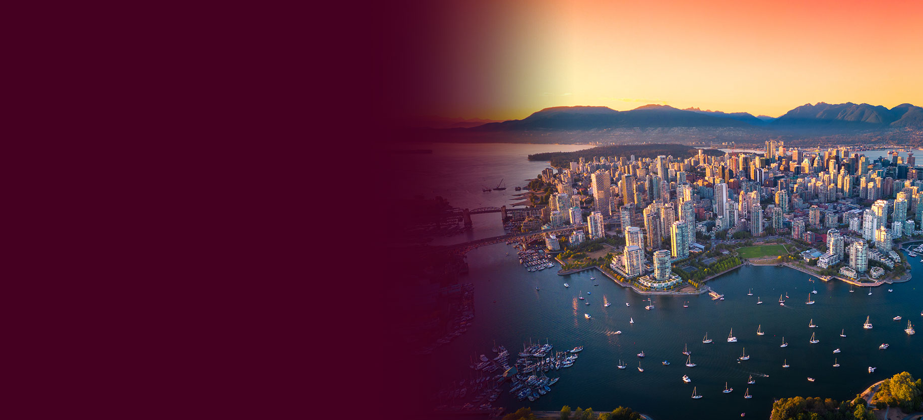 Vancouver city skyline