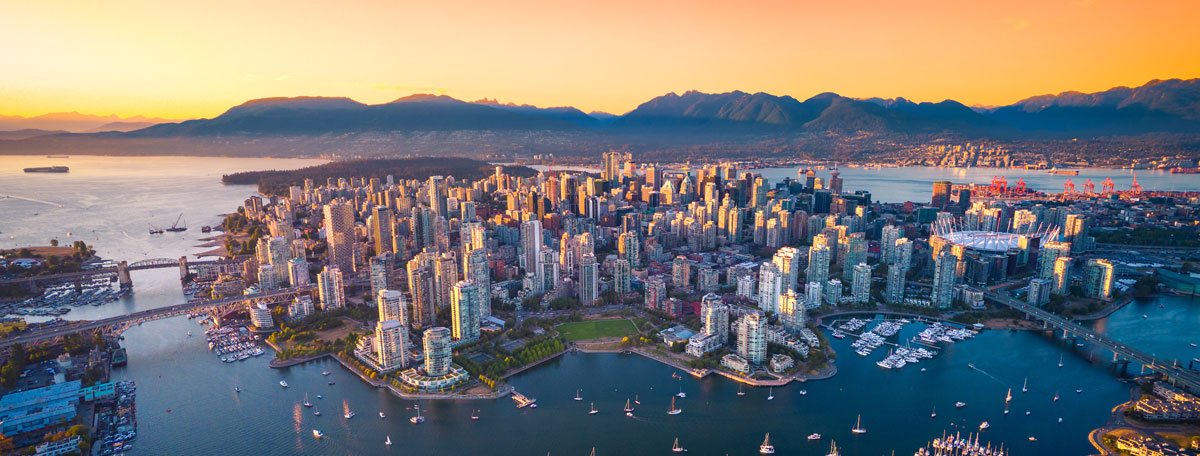 Vancouver city skyline